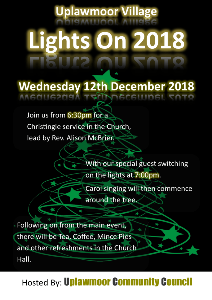 Christmas 2018 Poster PNG